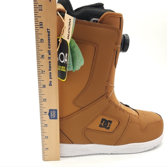 DC Women's Phase BOA Snowboard Boots 2024 Wheat/White Size 6.5 - Picture 8 of 11